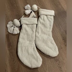 Anthropologie Christmas Stockings